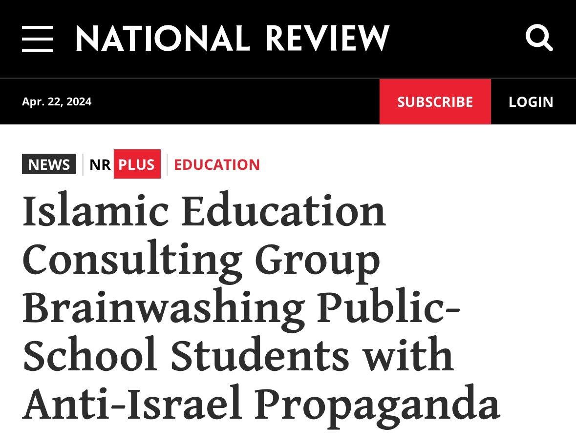 New from @DefendingEd: Perth Amboy High School psychology teacher Nagla Bedir is the founder of an organization called “Teaching While Muslim,” which offers resources and workshops for schools focusing on “implicit bias” and accusing Israel of “genocide.”