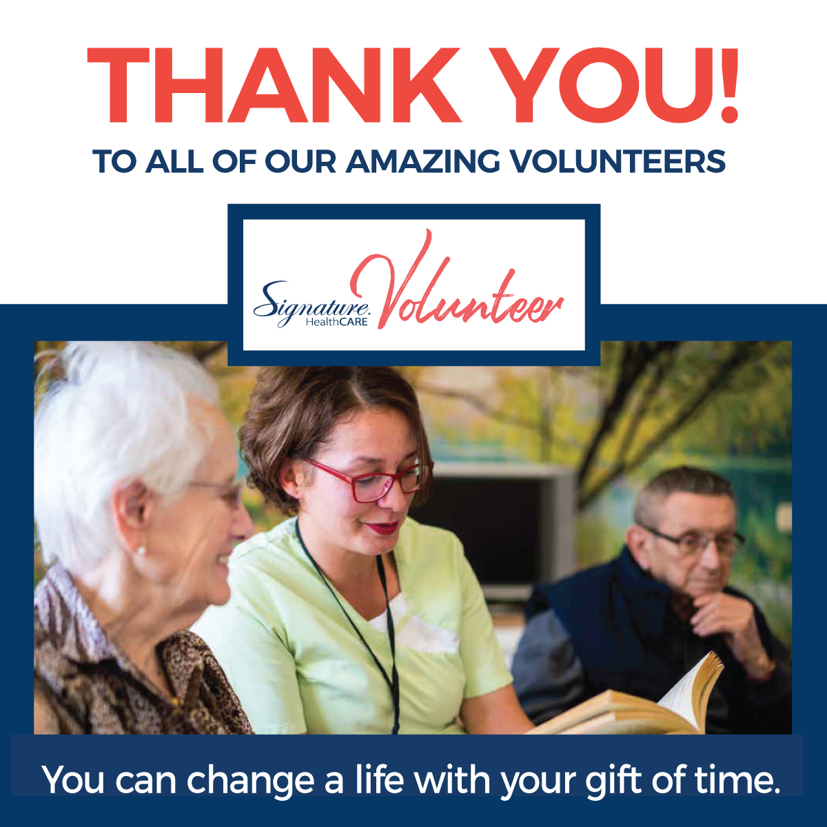 It's National Volunteer Week! Let's celebrate the outstanding contributions of our volunteers everywhere who selflessly give their time and talents to make a difference. Thank you for all that you do! #NationalVolunteerWeek