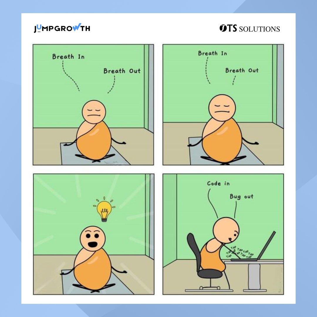 “Code in, Bug out”: The life of a programmer. Follow @GrowthJump for more updates like this! #coders #jumpgrowth #itexperts #programmerhumor #coderslife