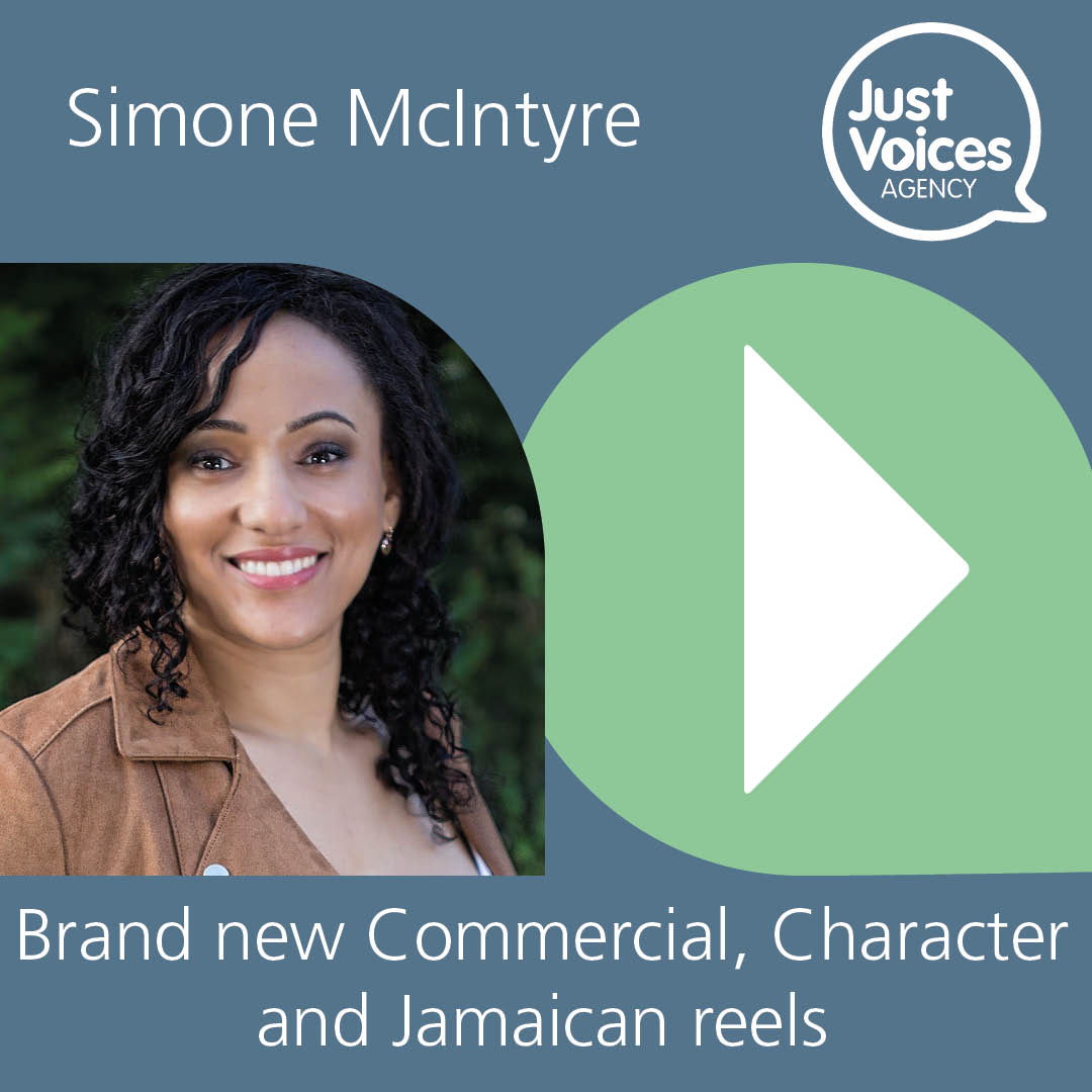 Hear ye, hear ye! Have a listen to the brilliant simonemcintyre's new Commercial, Character and Jamaican demo reels on our website here now! justvoicesagency.com/voice/simone-m… #JustVoices #VoiceOver #VoiceOvers #VO #VOLife #VoiceActing #voiceovernetwork #homestudio #VoiceTalent