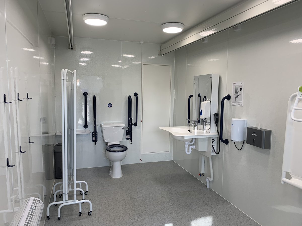 Today we opened the #ChangingPlaces toilet on #GrovePlace. 

@UkFalmouth won a gov grant via @CornwallCouncil to install 1 of these facilities to make #Falmouth more accessible. 

For access, contact Falmouth Town Council on 01326 315559 or check websites like Disability Cornwall