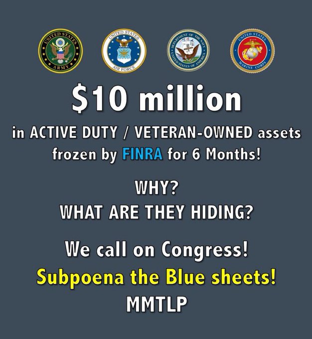 @kshaughnessy2 $DJT  Counterfeits 

 #MMTLP  @FinancialCmte @GSA_OIG @DOJPH @MikeCrapo @USGAO @FINRA @DHSgov @SECGov @cvpayne @elonmusk @dbongino

People hostage> 1.5  Years

$MMTLP  Should be worth > $10k plus

Subpoena aggregate share count!

$GTII $2.5K $fngr $7k all possible Counterfeits