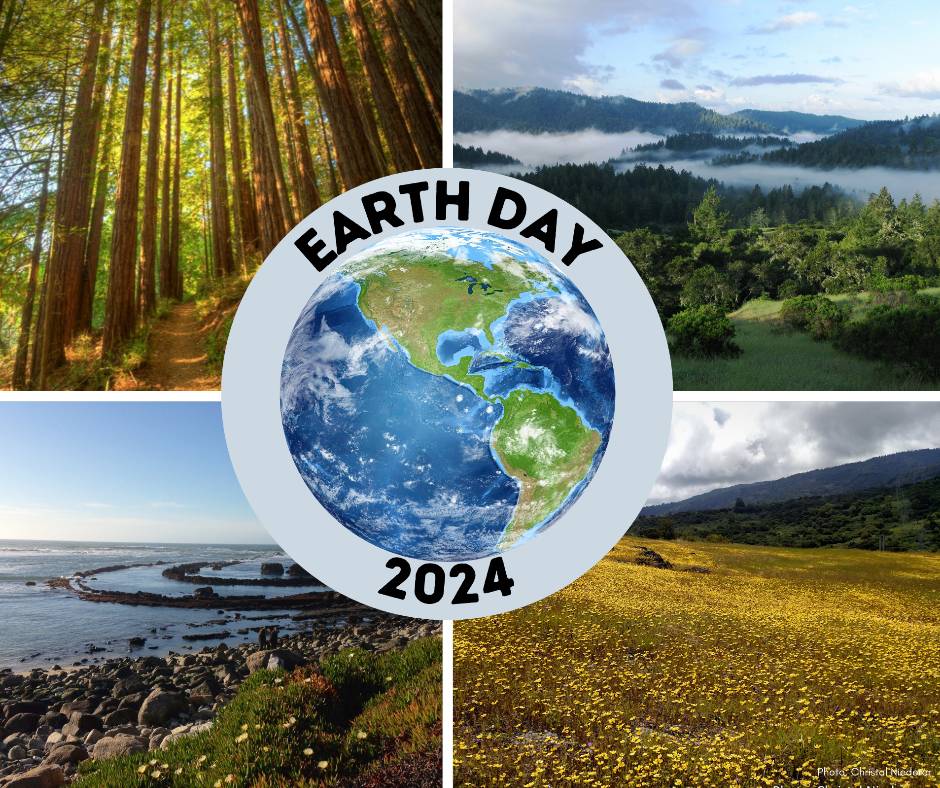 Happy Earth Day from the Sustainability Department and Parks! 🌍🌿 Join us in celebrating and protecting the beauty of our county and parks. From packing reusable foodware to properly disposing of waste, every small action counts. #EarthDay #Sustainability #SMCParks