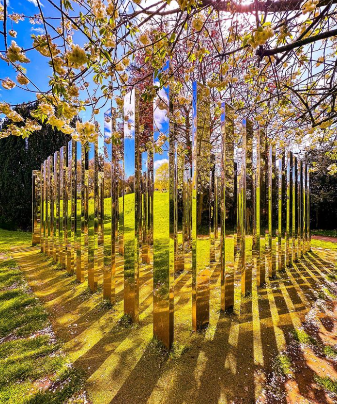 Spring has arrived 😍🌼 Hopefully the blue skies stay so we can start enjoying lunch breaks in our gorgeous campus's garden spaces 🤞 Photo credit: @ instajack_b17 on Instagram