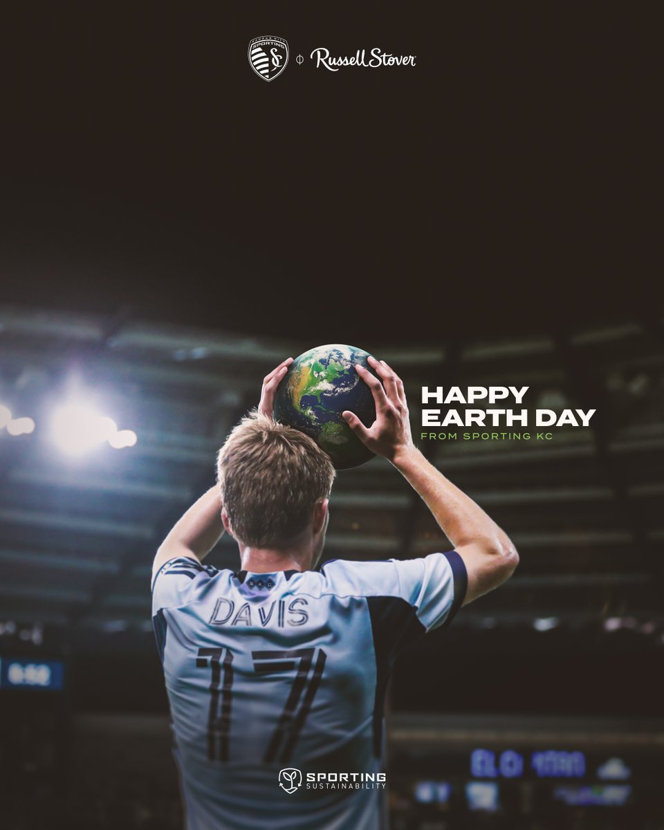 Happy Earth Day 🌎 #SportingKC x Russell Stover