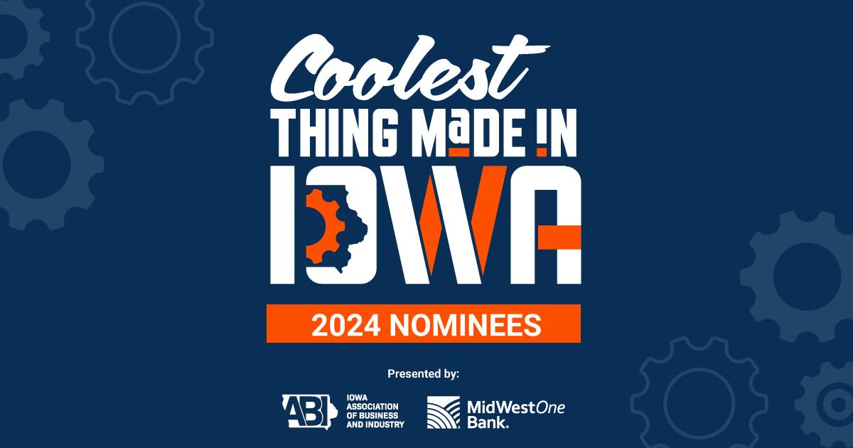 IowaABI's tweet photo. The first round of voting for the inaugural #CoolestThingIA contest is officially OPEN! 🎉
Visit https://t.co/JIB5kyQE8Z to learn about all of these cool 😎 nominees & vote for your fav. to advance to the Top 16! Voting ends 4/30.
Thank you to our sponsor, @MidWestOne Bank https://t.co/SVP3uEAkIt