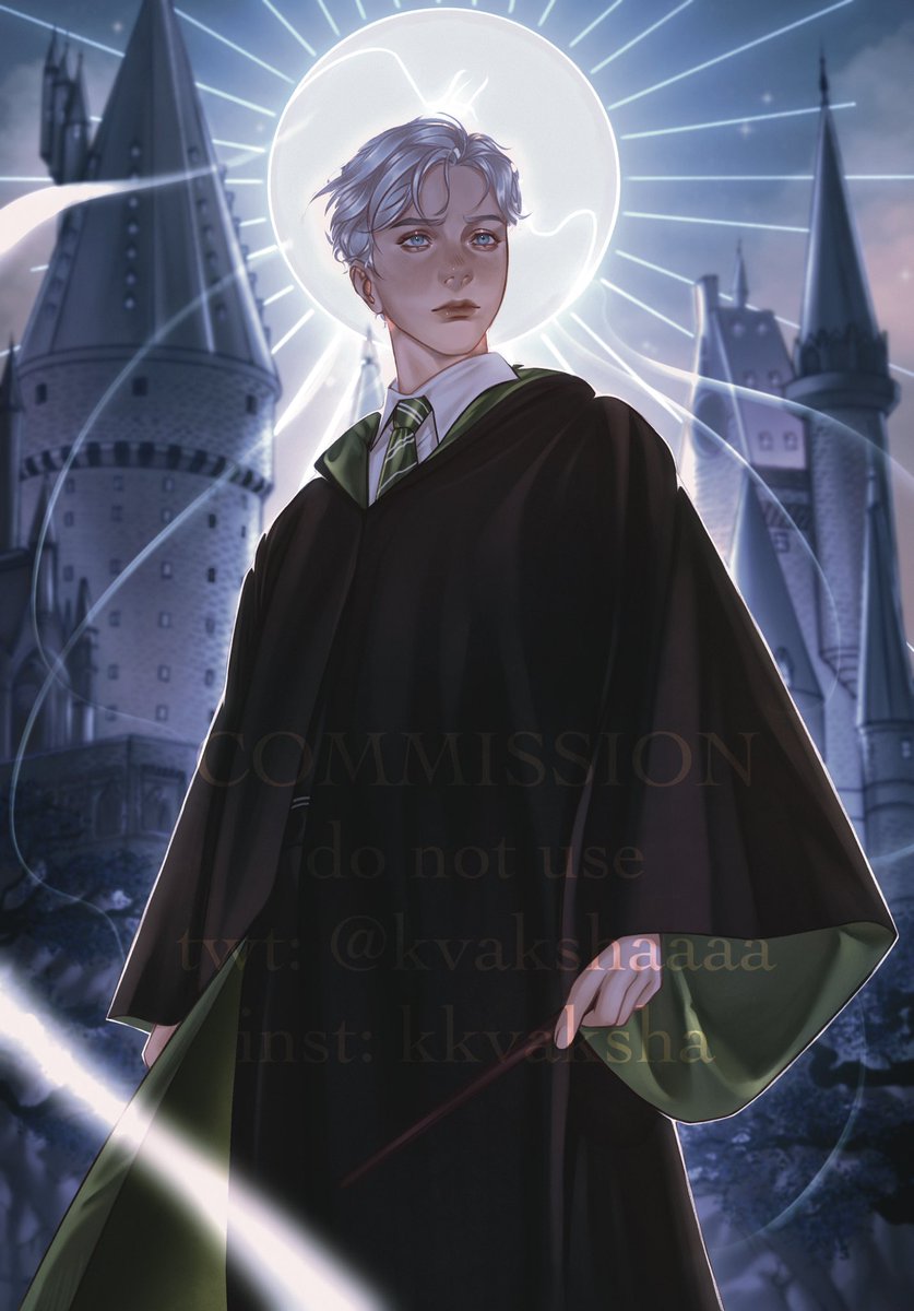 The Moon 🌒 #Commission #dracomalfoy #HarryPotter