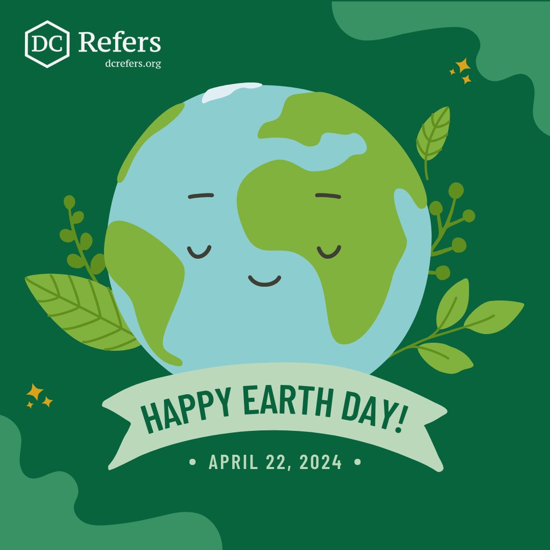 #EarthDay is a great time to reflect on how we care for the well-being of our community. If you're a lawyer with 2+ years of experience, join DC Refers to make a difference in our community through #lowbono #legalhelp. Learn more at dcrefers.org.