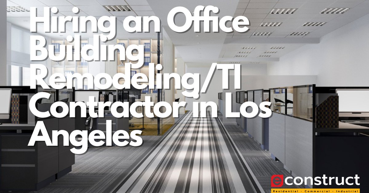 econstructinc's tweet image. Dull office dragging your business down? A strategic renovation could be the answer! Our new video is your &apos;how-to&apos; guide for office upgrades that WORK. tinyurl.com/2bzapkg4 #econstruct #officerenovation #LAworkspaces #econstructBuilds #econstructLAProjects