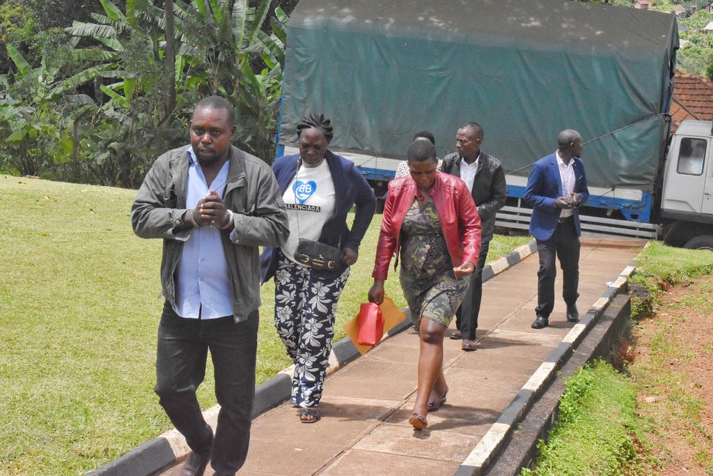 Working with @CID1_UG, we have arraigned four suspects before the the Chief Magistrates Court, Mpigi on charges of Forcible Detainer after they forcefully took possession of land belonging to Lubega Charles Lwanga. The 56 acres of land at Namwawula Mpigi where rightly bought by