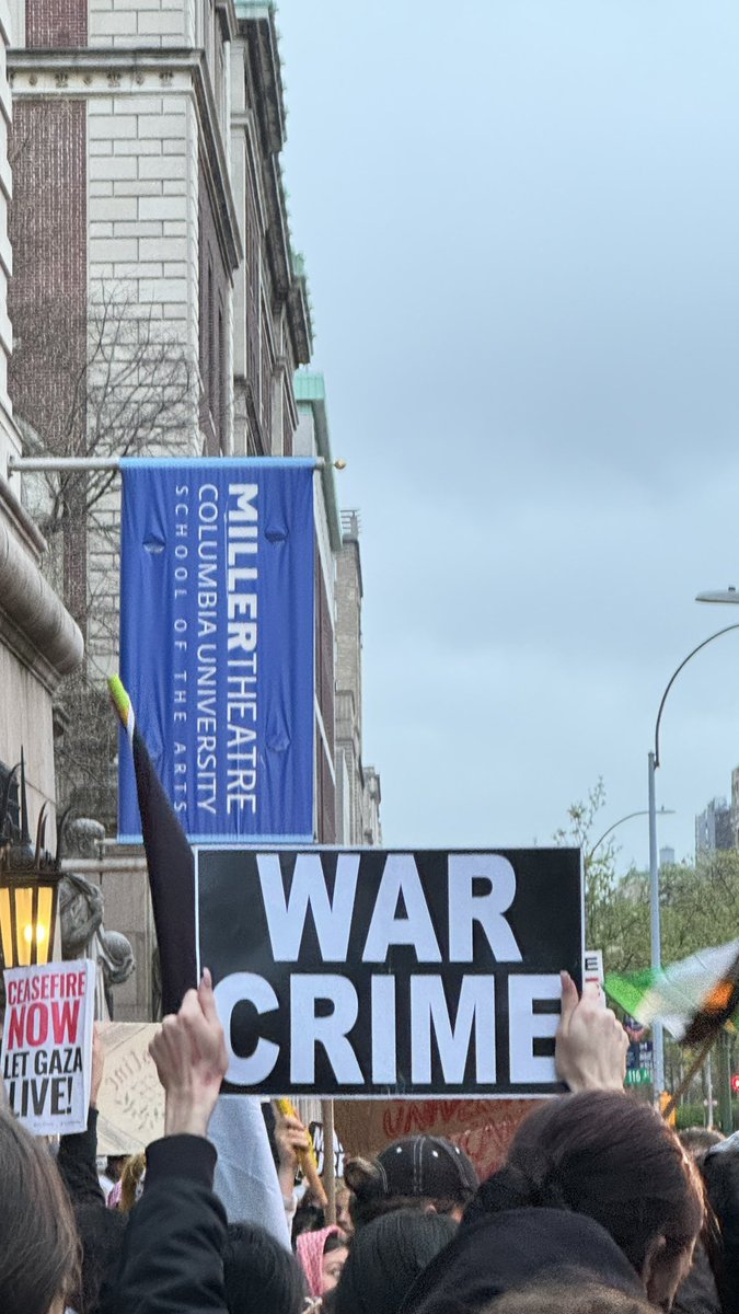 I was one of the protesters outside the gates. Blaming invested community members for a few bad actors isn’t right. Many people in the encampment aren’t students, either. There were a few provocateurs, but the entire rally was peaceful aside from the NYPD and Zionists.