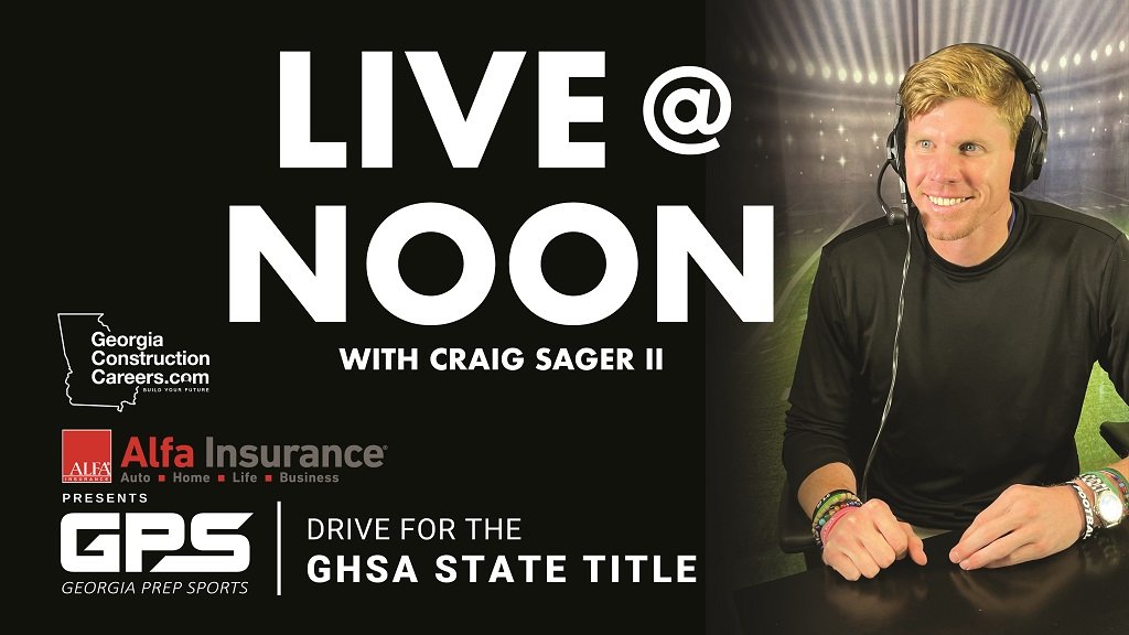 LIVE AT NOON! Host @CraigSagerJr will recap this weekend's Gymnastics State Championships with updates on the spring sports landscape on the Alfa Insurance 'Georgia Prep Sports: Drive for the @OfficialGHSA State Title' videocast! Click here to watch: nfhsnetwork.com/events/ghsa/ev…
