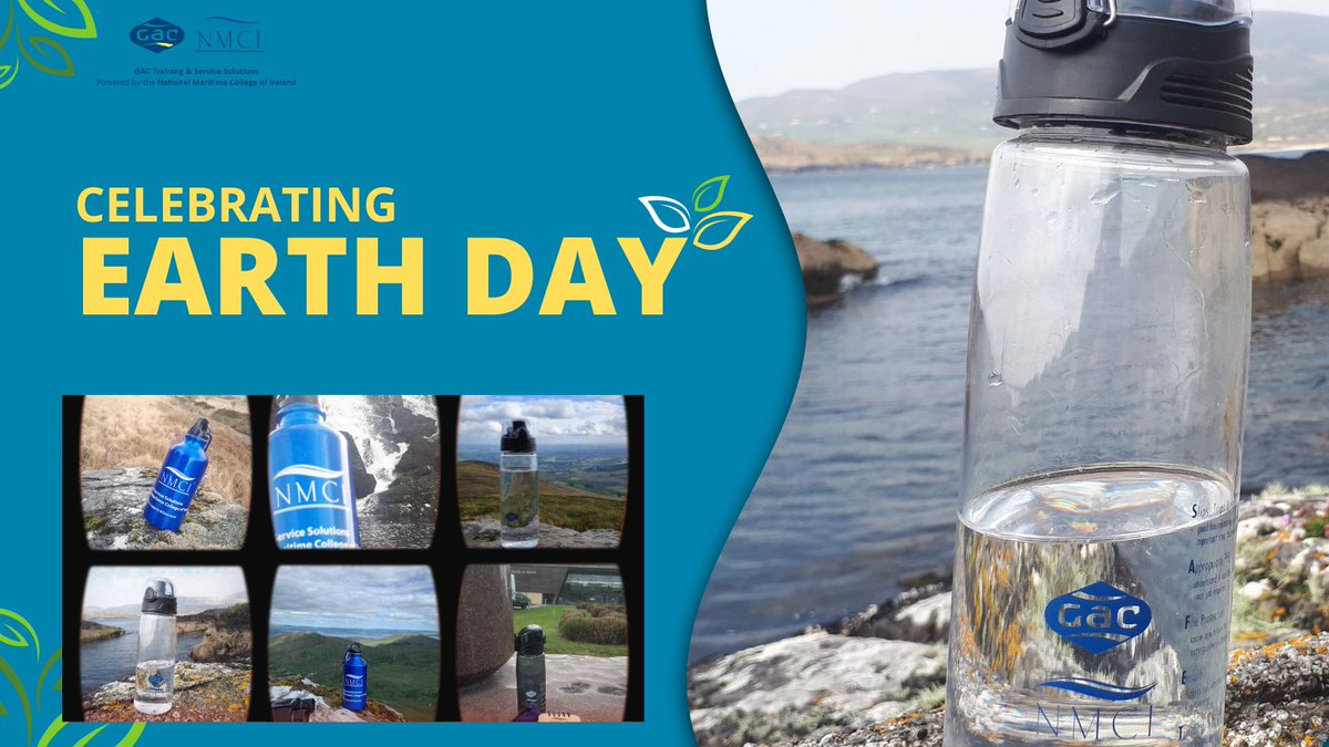 #WorldEarthDay2024 focuses on the theme #PlanetVsPlastics. At GAC Training & Service Solutions, we're proud to make every day #EarthDay, providing reusable water bottles during our courses at @NMCI_Ireland. We love seeing how they're #reused afterwards as they travel the world.