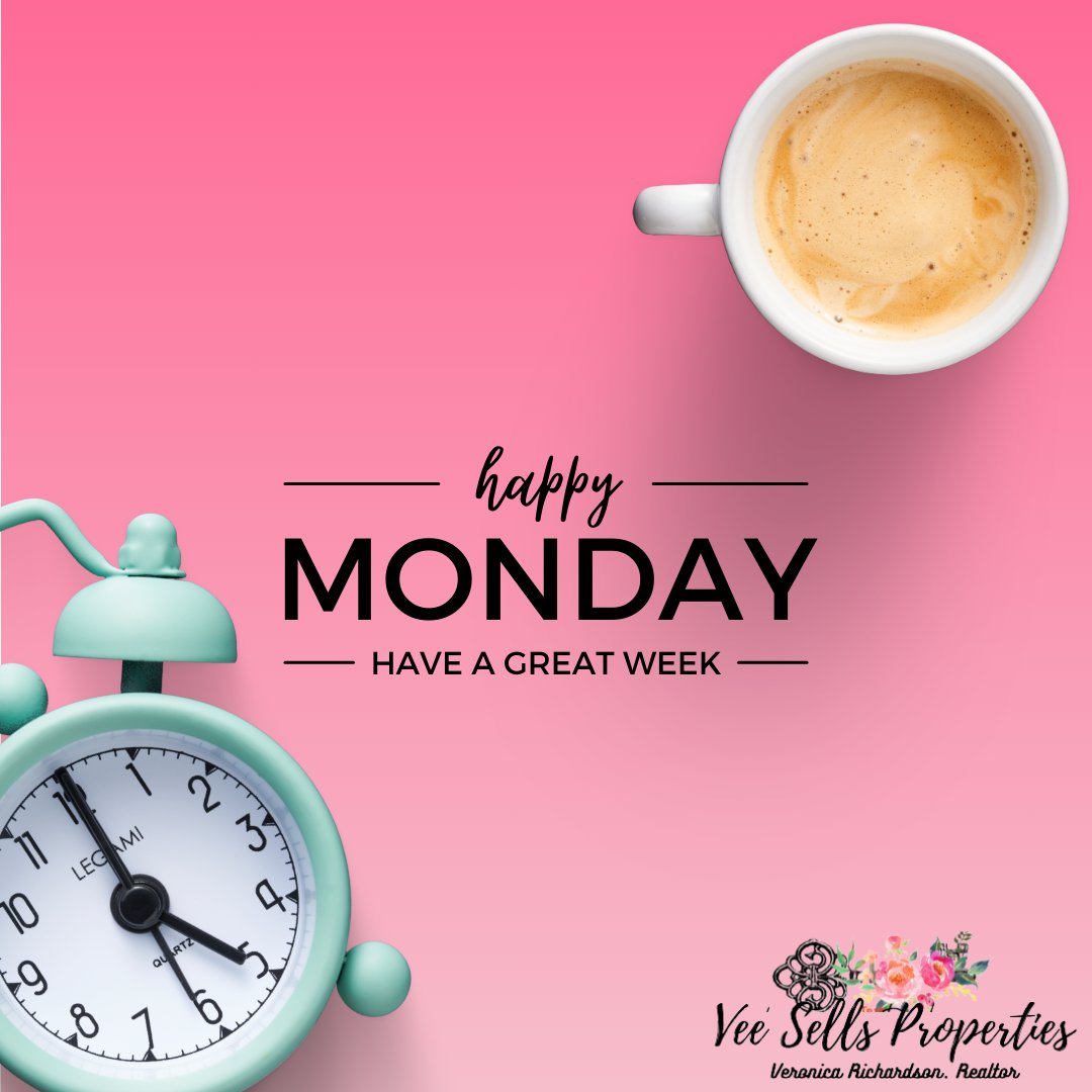 Happy Monday!

#dcrealtor #dcrealestate #dcagent #dcfirstimehomebuyer #mdrealtor #mdrealestate #mdagent #mdfirsttimehomebuyer #varealtor #varealestate #vaagent #vafirsttimehomebuyer #varealtor #veezipcode20019 #veronicarichardson #hughesvillemd #capitolheights