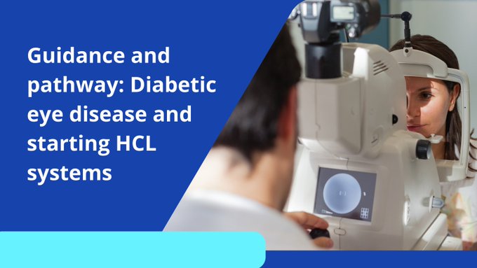 A group of clinical experts have produced guidance and a recommended pathway to support diabetes specialist services and diabetic eye screening services with #HCL starts. The guidance and pathway are accessible through the Future NHS portal 💻 ow.ly/u4Cb50R1rra