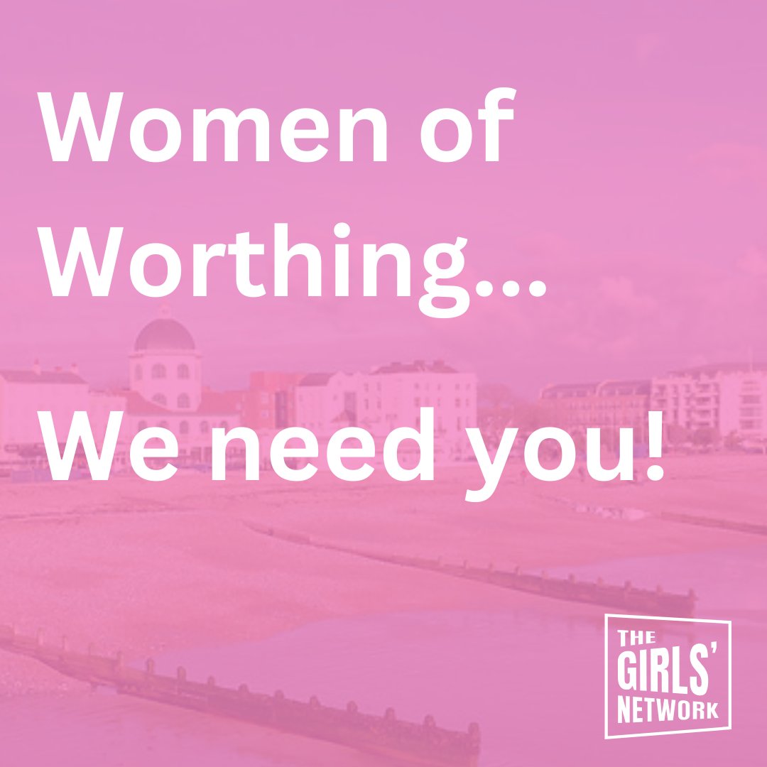 If you live in #Worthing, can commit to around an hour a month, have 3+ years of professional experience & would like to help a local girl to feel more confident about her future, please get in touch about becoming a #mentor: ow.ly/UrNJ50RhYiM