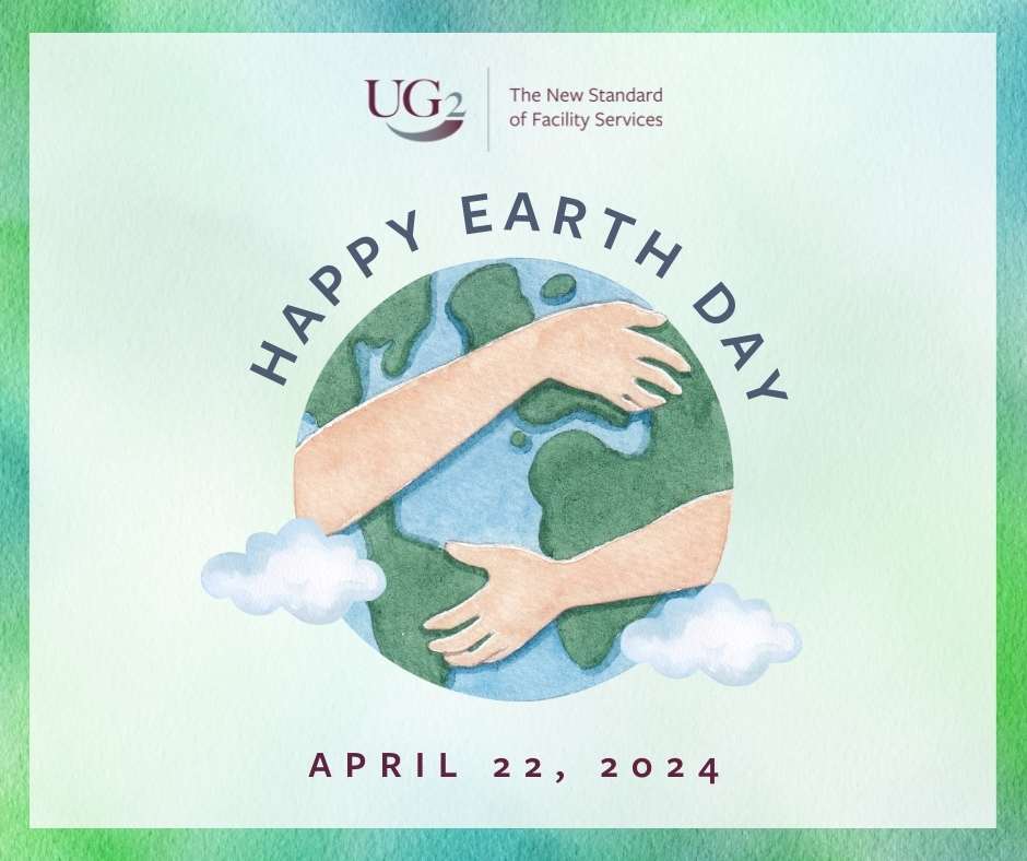 Happy #EarthDay! As a sustainability-driven company, #TeamUG2 is dedicated to helping protect and preserve the earth's natural environment. As your #facilityservices partner, we're committed to protecting your building, your occupants, and the environment. ug2.com/services/susta…