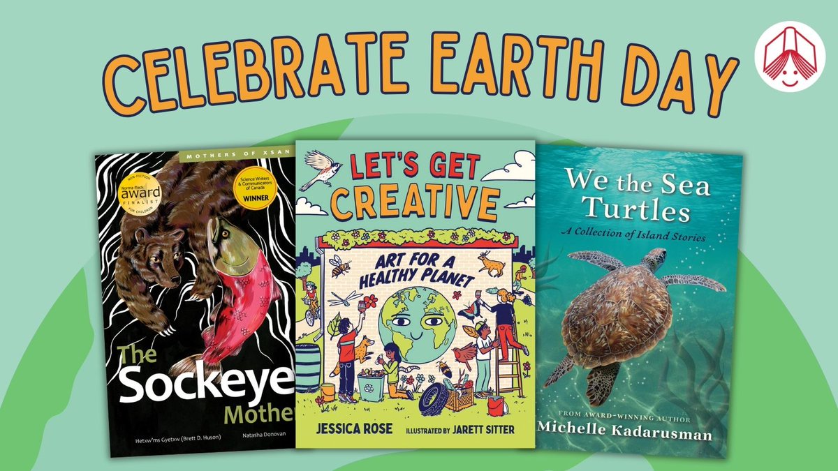 Happy #EarthDay, everyone! These books remind us that everything is connected on this planet we call home and we all share a responsibility to take care of it. What are your favourite Earth Day themed books? #EarthDay2024