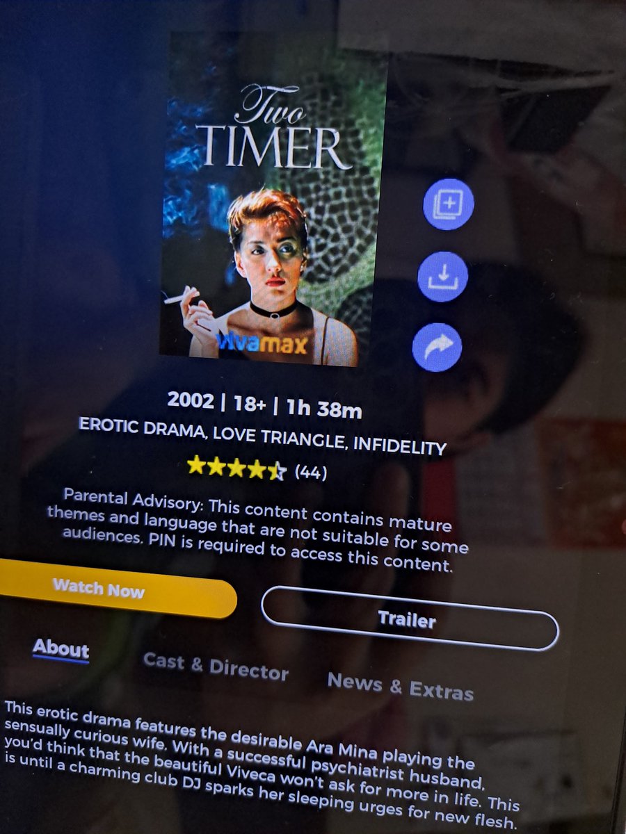 xandz34's tweet image. Watching old movies... 😅

#TwoTimer 
#Room213 

#vivamax #vivamaxph 
#latepost @VivamaxPH