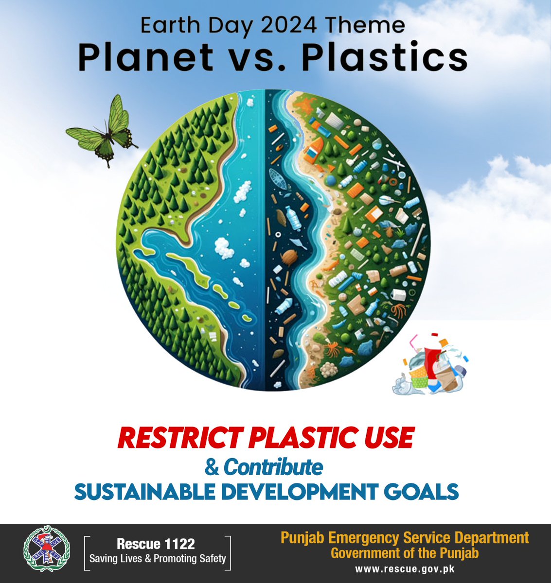 No Plastics use to save Earth @MaryamNSharif @GovtofPakistan @GovtofPunjabPK @MohsinnaqviC42 @SalmanRafiquePK @PSHDept @AzmaBokhariPMLN @ietuk1 @SHCMEHealth @ExpressNewsPK @geonews_urdu @pesrescue1122 @TurkiyeUrdu_