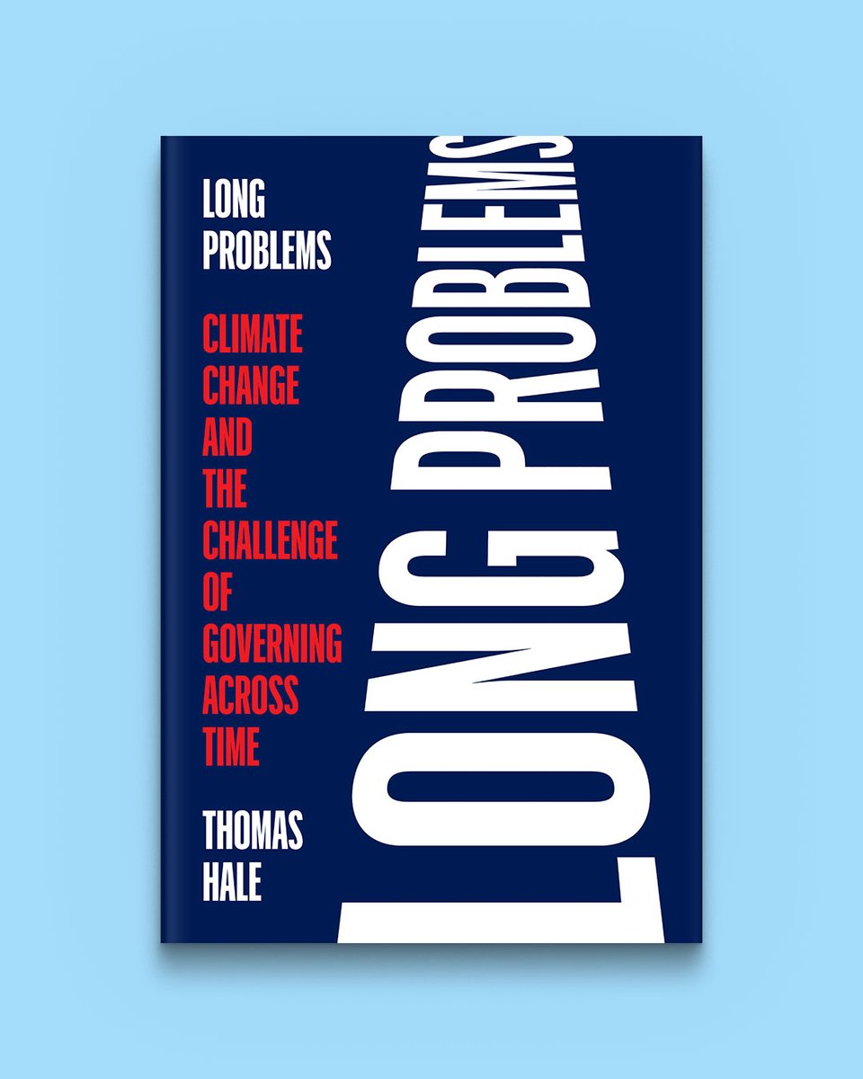 In Long Problems, @thomasnhale outlines political strategies for tackling #climate change and other “long problems” that span generations. Read a free sample of this pathbreaking book on #EarthDay2024. Learn more: hubs.ly/Q02sWPqG0