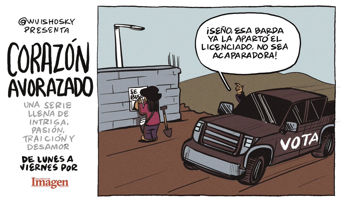 zacartoons's tweet photo. #Zacartoons Día 834

Descubre más cartones en 👉 https://t.co/1CSiKphu1N 

#CampañasElectorales #MadresBuscadoras https://t.co/Psb2sRVGpV
