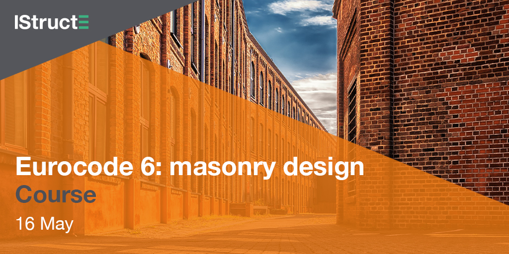 This course provides a comprehensive understanding of #masonry design to #Eurocode6 Standards and the National Annexes, covering masonry materials, and vertical and lateral load design. Book your place now: istructe.org/events/hq/2024…