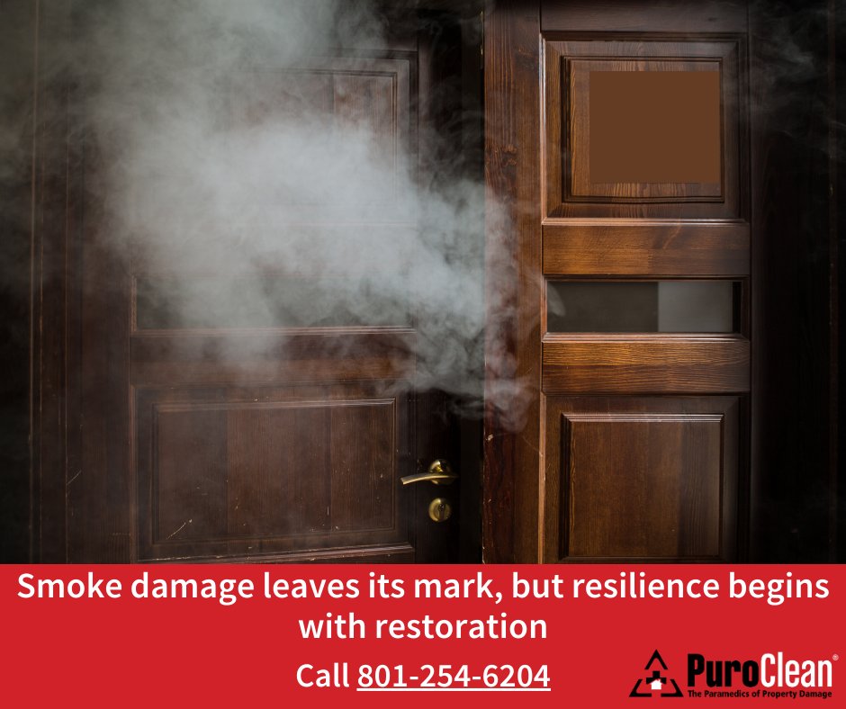 Dealing with smoke damage in your Salt Lake City home?  PuroClean of Bluffdale is here to help!  Our expert team specializes in smoke damage remediation, restoring your home to its pre-loss condition. Let us handle the cleanup, so you can focus on what matters most. 
#SmokeDamage