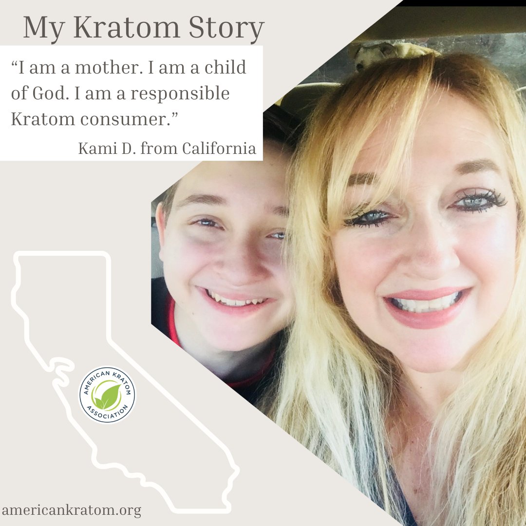 TheKratomAssn's tweet image. #MyKratomStory #keepkratomsafe from a #kratomadvocate #hof protectkratom.org/join #california