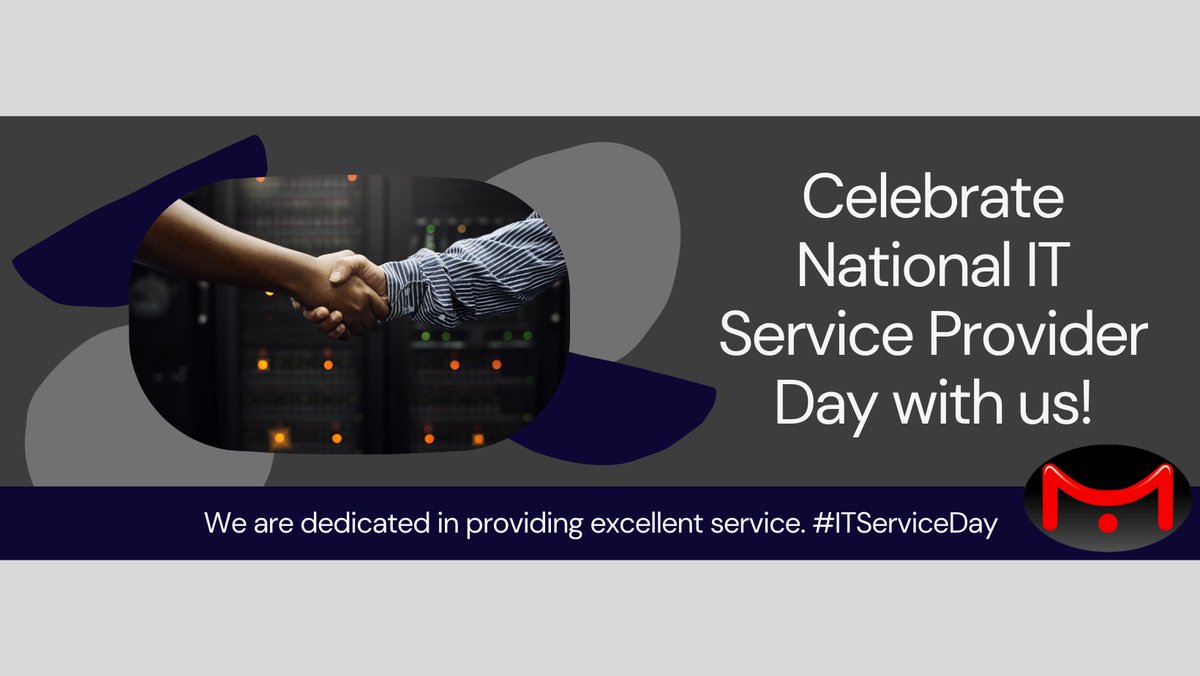 Celebrate National IT Service Provider Day #MatadorNetworks can be your provider!