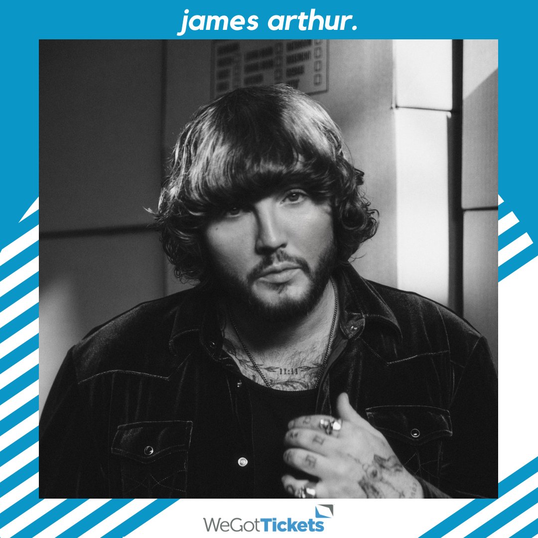 Fresh off the back of his latest single with @kellyclarkson - singer & songwriter @JamesArthur23 performs a very special show at Canons Marsh Amphitheatre for @Bristol_Sounds on Wednesday 26th June. Tickets on sale now courtesy of @Crosstown_Live. 🎶 🎟️ wegottickets.com/af/586/event/6…