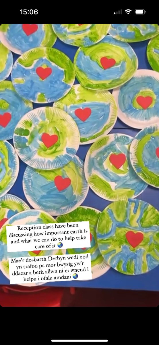 Dathlu Diwrnod y Ddaear 🌏
Celebrating Earth Day 🌎 
<a href="/Keep_Wales_Tidy/">Keep Wales Tidy</a> <a href="/CdfCuric/">Curriculum Team | Tîm Cwricwlwm</a> #DiwrnodyDdaear2024 #EarthDay2024 #CaerdyddUnBlaned #OnePlanetCardiff
