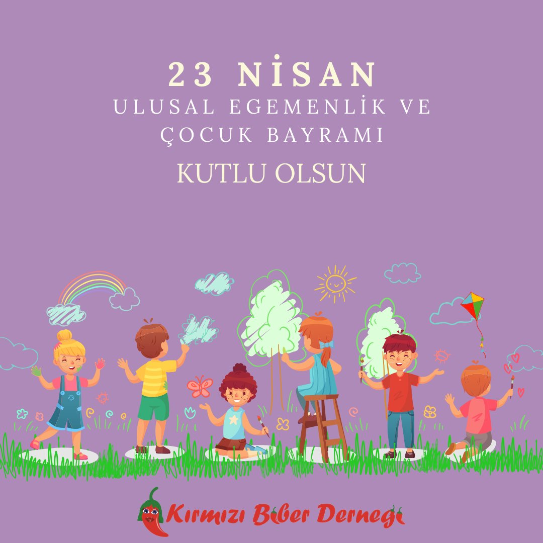 🎈Tüm çocukların özgür, eşit, barış ve güven içinde yaşadığı bir ülke ve dünya🎈
✨23 Nisan Ulusal Egemenlik ve Çocuk Bayramımız Kutlu Olsun ✨
#23nisanulusalegemenlikvecocukbayramıkutluolsun
#23Nisan
#çocukhakları
#NationalChildrensDay
#23nisanulusalegemenlikveçocukbayramı