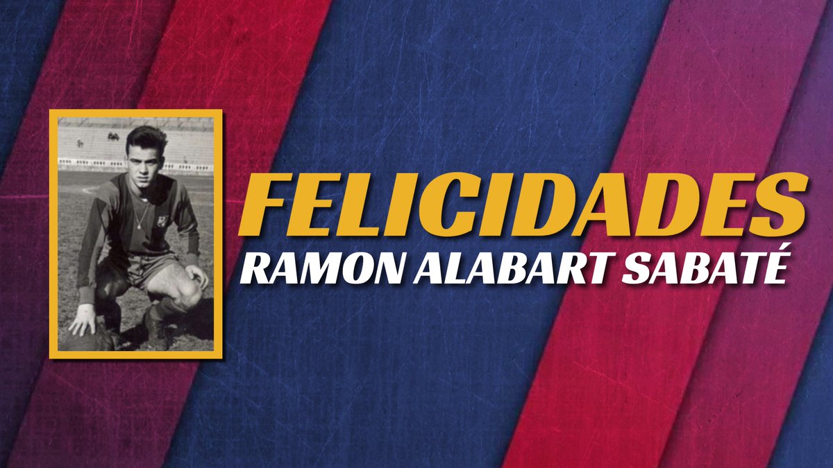 Hoy esta de cumpleaños Ramon Alabart Sabaté, jugador que estuvo desde 1959 - 1961 en el club.

Felicidades Alabart!