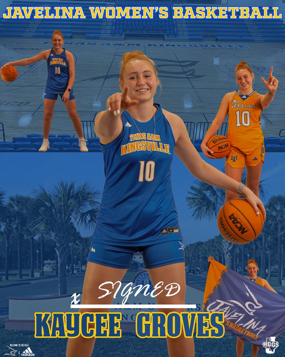 FAITH, SD ➡️ KINGSVILLE, TX. Please help us in welcoming transfer Kaycee Groves to @JavelinaNation Go Blue🔵Be Gold🟡 #javCOURAGE