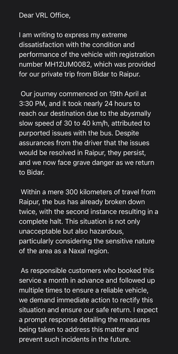 EMERGENCY 🆘 ‼️

Currently on the road with ladies and children because of bus breakdown. 

Current location: Haladgaon, Maharashtra. 

@NagpurPolice @DGPMaharashtra @maha_tourism will you be able to help here please?

@TAAI1951