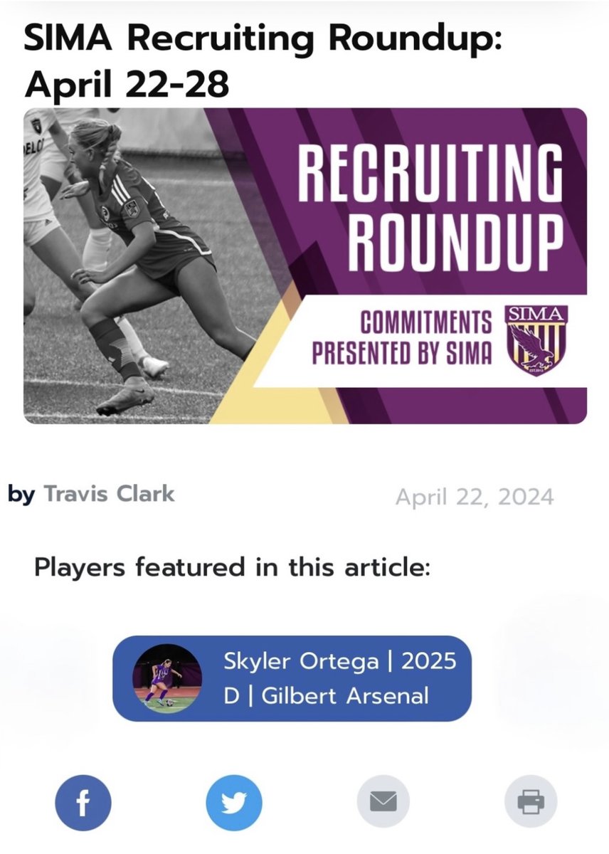 Thank you @TopDrawerSoccer @travismclark for the feature article topdrawersoccer.com/club-soccer-ar…! Congratulations to all the others mentioned! @AZArsenalSC @ECNLgirls @ImCollegeSoccer @ImYouthSoccer @TheSoccerWire #ecnl #ecnlgirls