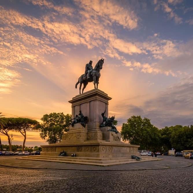 Buongiorno #Trastevere e buon Lunedì a tutti dal gianicolo