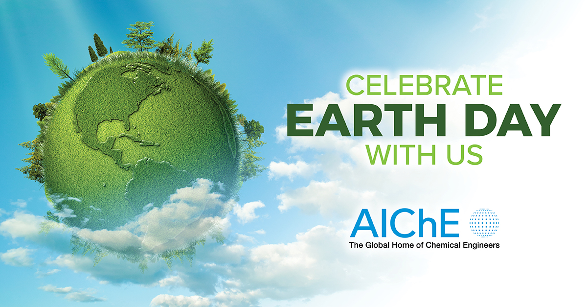 🌎 Happy Earth Day! 🌱 Celebrate with AIChE® the vital contributions of chemical engineers to environmental sustainability. Join or renew your membership and be part of our Environmental Division to drive global change! bit.ly/3W8lsqf #EarthDay #AIChE #Sustainability'