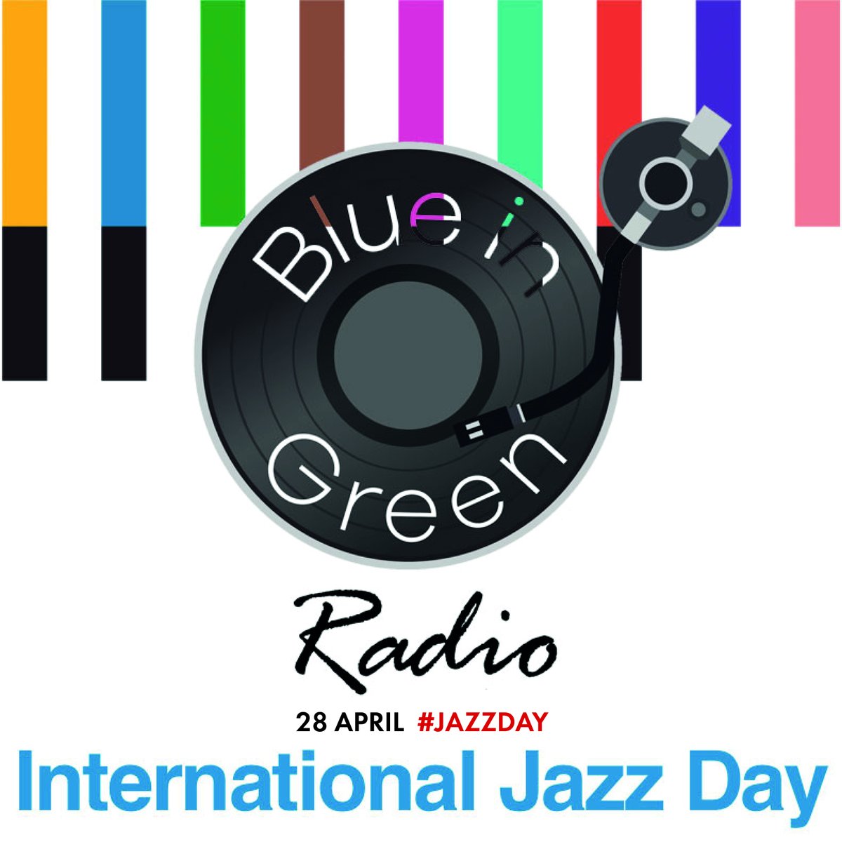 We're incredibly proud to let you know that Sunday 28th April, we'll be presenting a special series of shows in celebration of #InternationalJazzDay showcasing new & innovative global jazz music while paying homage to the genre's icons and architects. blueingreenradio.com