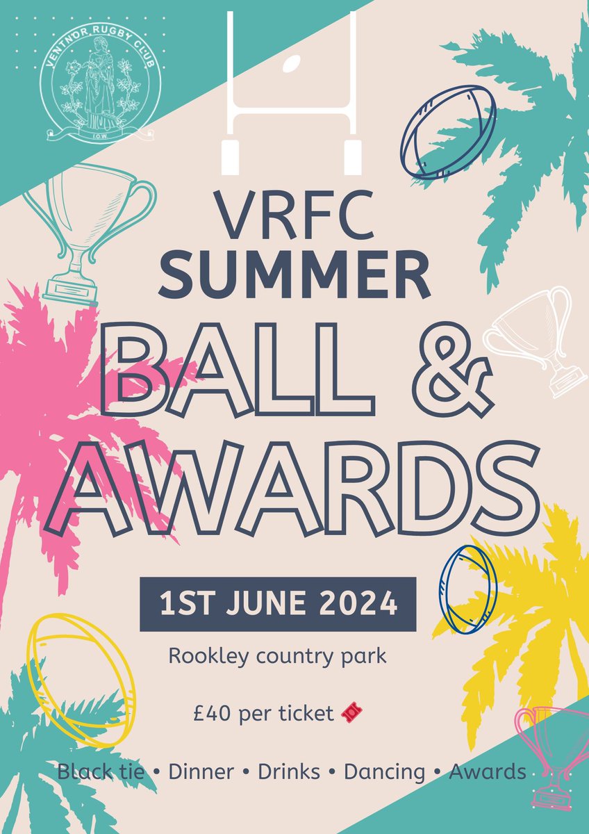 VentnorRFC's tweet photo. Those end of season blues are strong. 

Don’t forget to get your tickets for the Summer Ball

Quite a few VRFC members are off to Twekesbury soon to play for the wonderful Nags Charity Barbarians https://t.co/kxqpZutpyW so any donations to the cause are greatly appreciated. https://t.co/QGTSqCgpoa