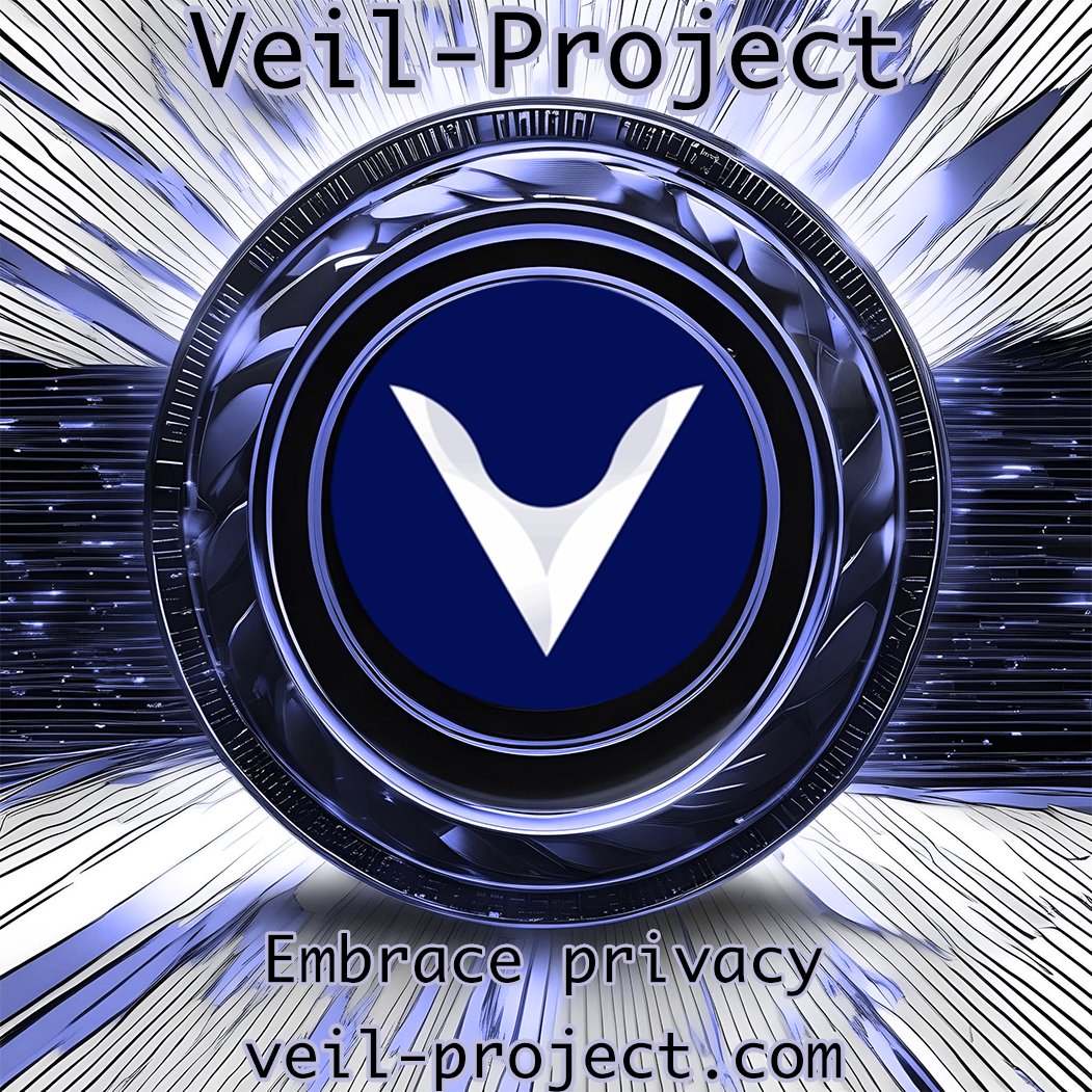 🔐 Embrace Privacy with $VEIL! 🔐

Discover the power of #privacy with #Veil-Project. 

Our mission: to #secure your #digital transactions and protect your #personal information. 

Learn more at veil-project.com. 

#PrivacyMatters #VeilProject #CryptoSecurity