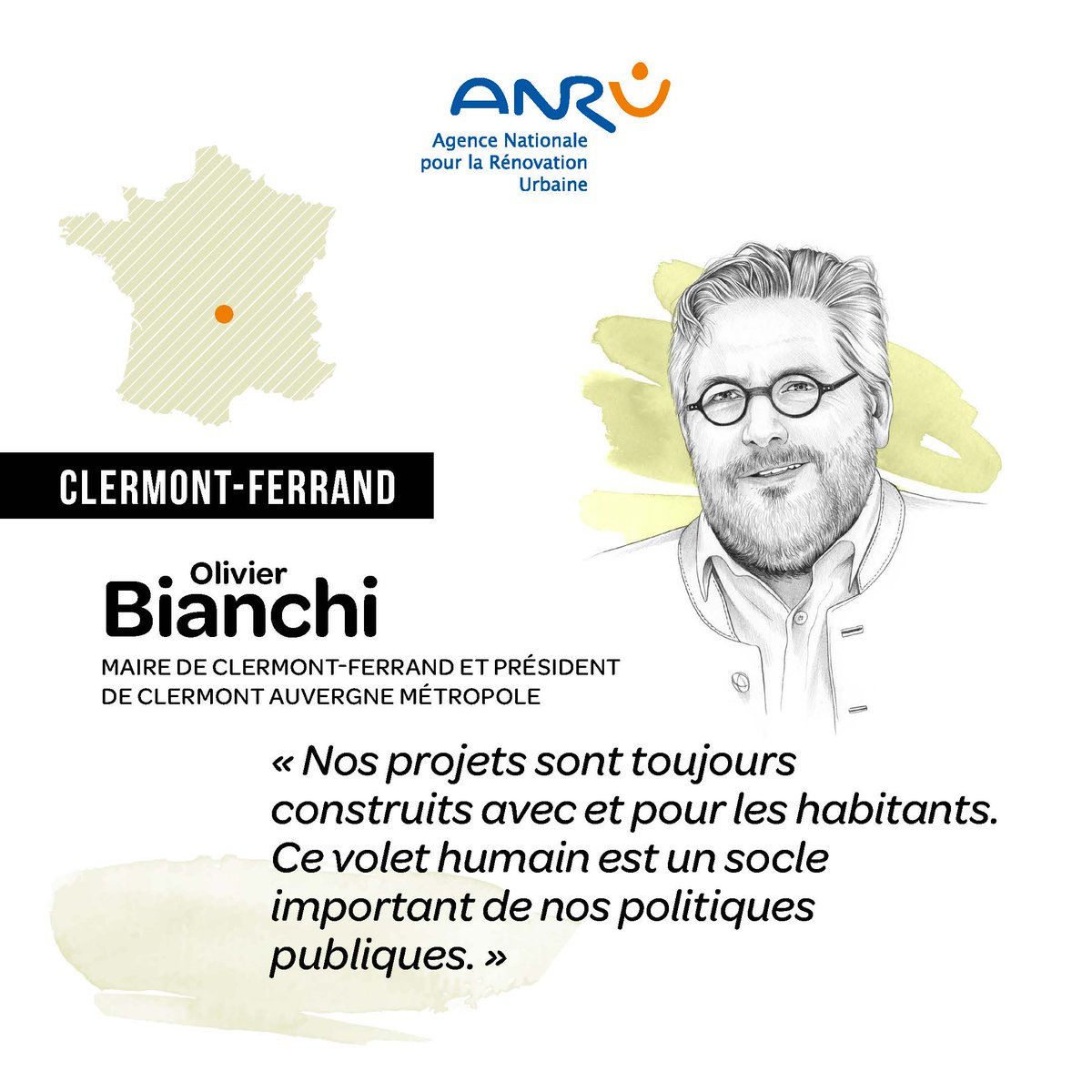 🗣 Témoignage de @olivierbianchi1, maire de #ClermontFerrand Découvrez notre carnet #20ansrenov : vingt maires engagés au service des quartiers populaires anru.fr/actualites/vin… @ClermontFd @ClrmntMetropole @Prefet63