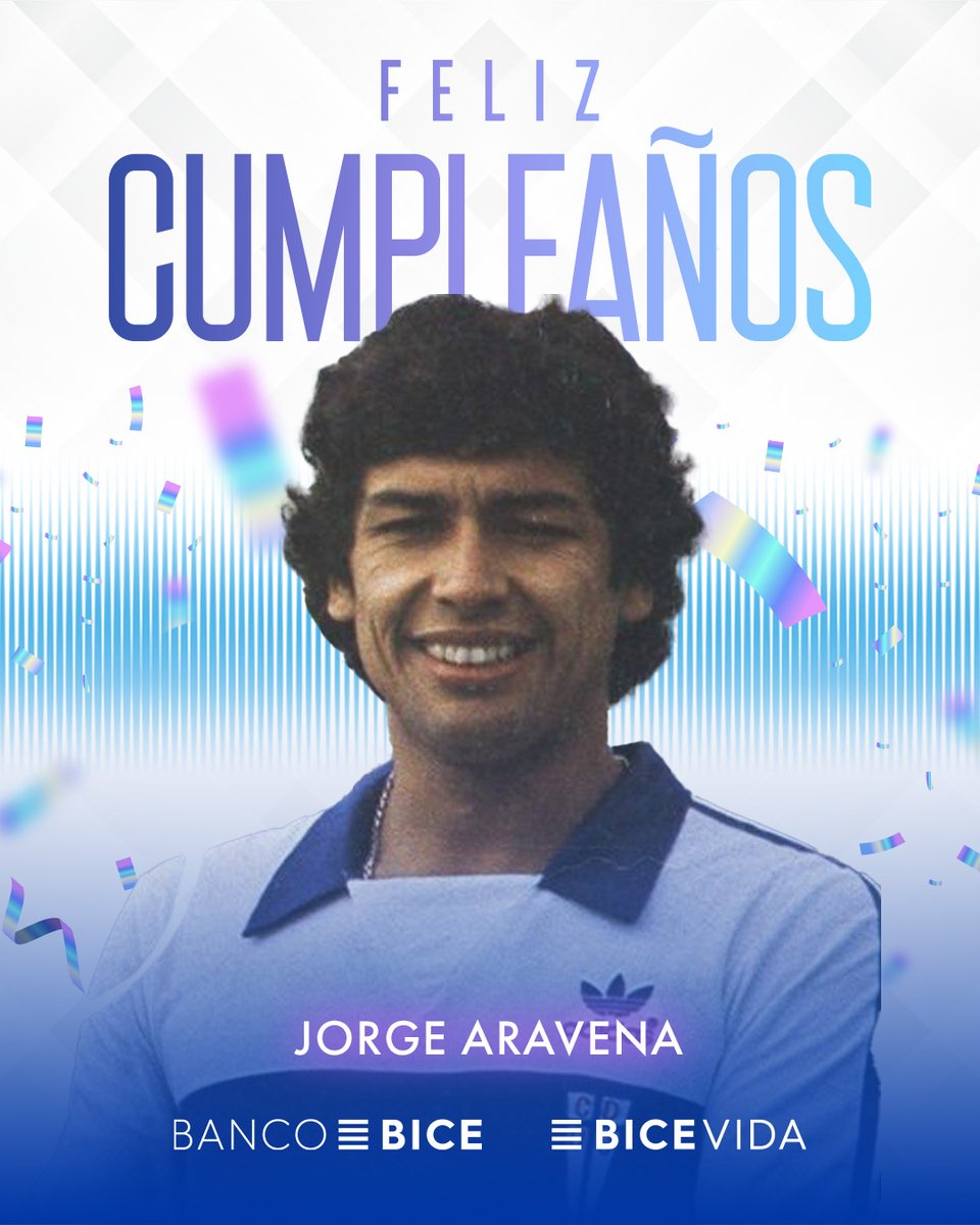 Un jugadorazo está de cumpleaños, ¡Jorge 'Mortero' Aravena! 🎂 Dueño de un disparo único 🦵💣, saludamos en un su día a un histórico de #LosCruzados y de @laroja ✨ 🏆 Copa Chile 1983 🏆 Copa República 🏆 Campeonato Nacional 1984 ¡Felicidades! 🥳 #EfemérideCruzada ⚪🔵