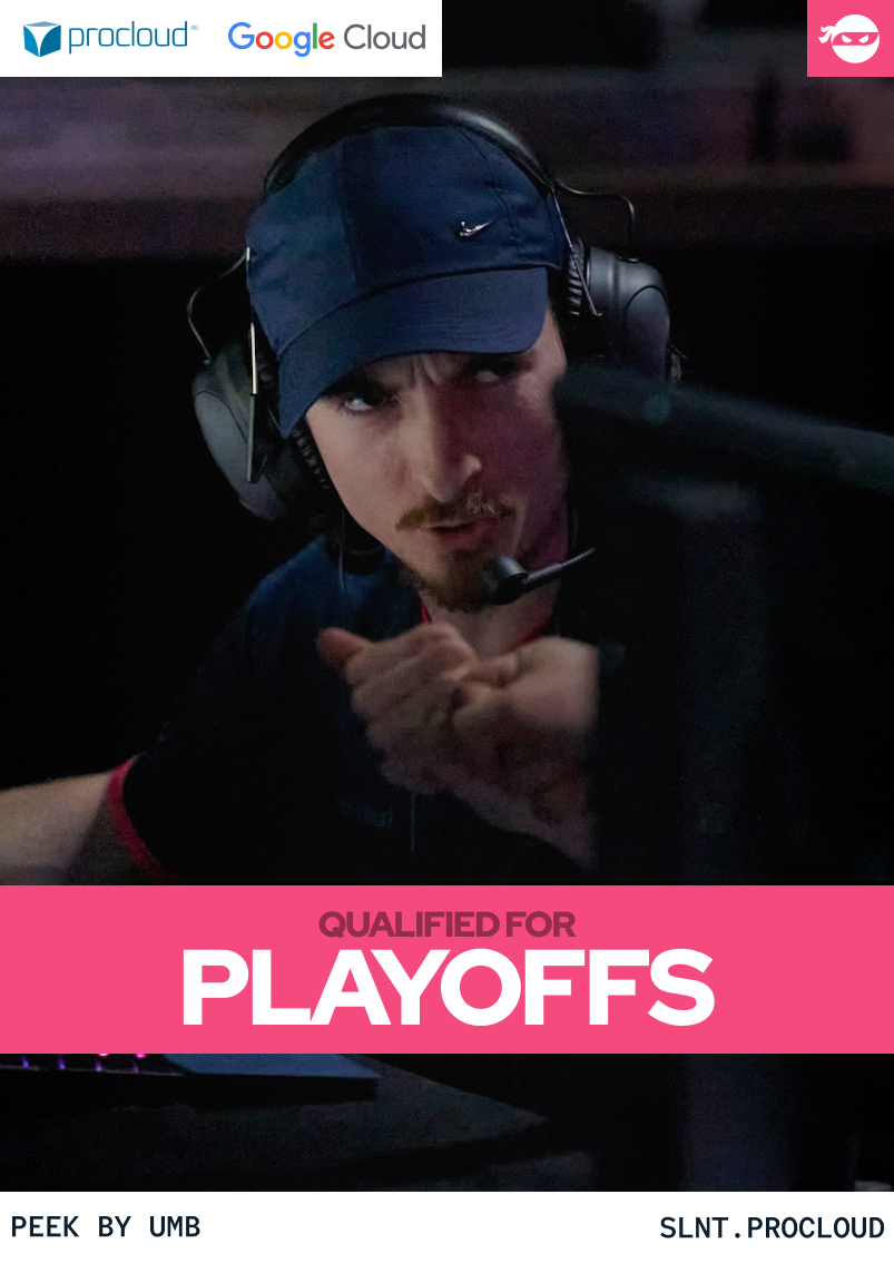 SLNT (@slntgg) on Twitter photo Well, well, look who's made playoffs at the last matchdate 😏
Catched us by surprise during our winter sleep, however, we're awake and ready now for the <a href="/PEEKbyUMB/">PEEK by UMB</a> playoffs!
Well done team <a href="/FeroxCS/">ferox</a> <a href="/NNirmo_CS/">NNirmo</a> <a href="/Firelegends_/">Dominik Burri</a> <a href="/sixaer/">RE</a> <a href="/cobiicsgo/">Cobii</a> <a href="/Green_EUW/">Nikola Dimovic</a> Well, well, look who's made playoffs at the last matchdate 😏
Catched us by surprise during our winter sleep, however, we're awake and ready now for the <a href="/PEEKbyUMB/">PEEK by UMB</a> playoffs!
Well done team <a href="/FeroxCS/">ferox</a> <a href="/NNirmo_CS/">NNirmo</a> <a href="/Firelegends_/">Dominik Burri</a> <a href="/sixaer/">RE</a> <a href="/cobiicsgo/">Cobii</a> <a href="/Green_EUW/">Nikola Dimovic</a>