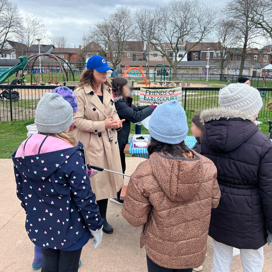 Happy Earth Day, #DavenportTO! Let's honor the environmental movement's achievements and redouble efforts to protect Earth's resources. Was delighted to speak to youth about our new Youth Climate Corp. Small actions lead to big changes!

#EarthDay2024 #cdnpoli #Toronto