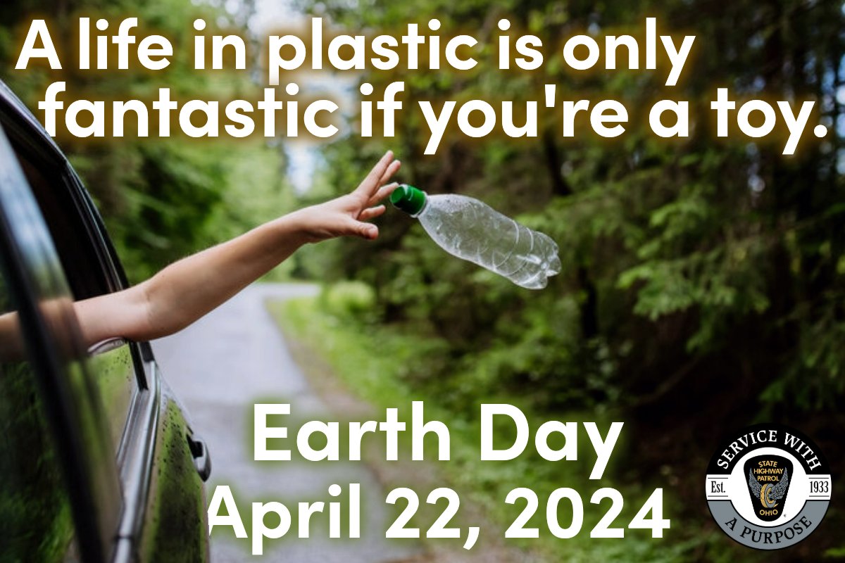 This #EarthDay, and every day, let’s work together to keep our highways clean and litter-free.