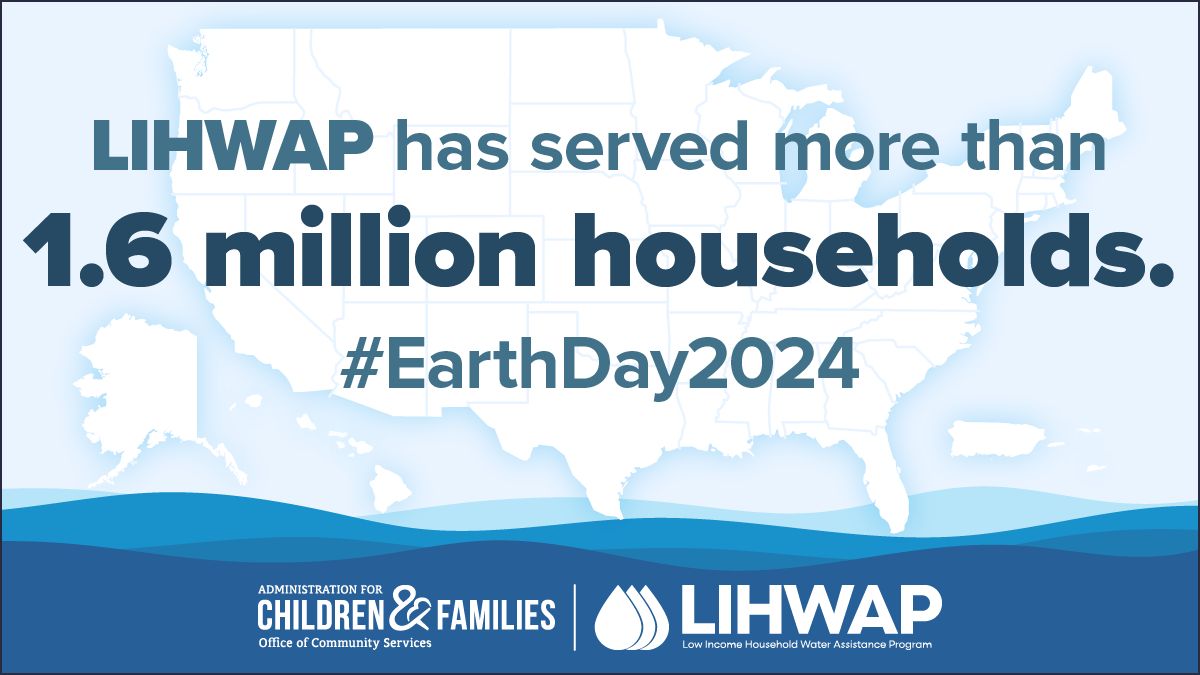 OCS_ACFgov's tweet image. The Low Income Household Water Assistance Program served over 1.6 million households and secured nearly 13,000 agreements with water providers, alleviating the impact of growing water rates across the country. #LIHWAP