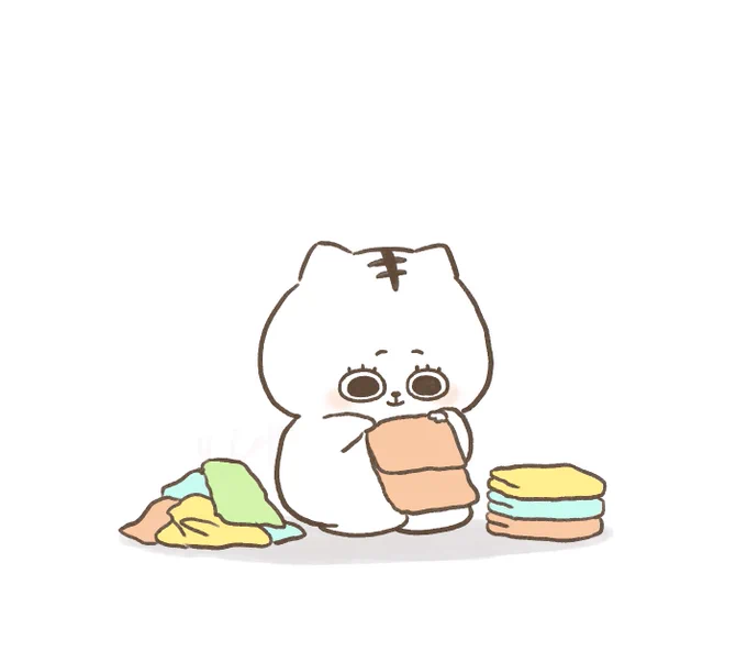 タオル 畳む