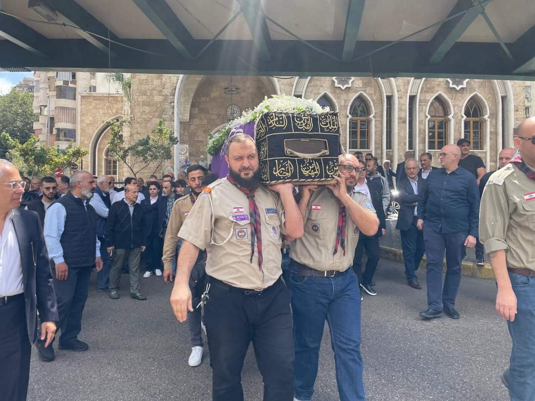 Ali Troop Beirut (@alitroopbey) on Twitter photo The Muslim Scouts Association in Lebanon accompanied the family of the late former General Command member of the Muslim Scouts, Commander Abdel Hamid Nasser, may Allah have mercy on him, to his final resting place.
<a href="/MuslimScout/">Muslim Scout Assoc. of Lebanon</a>
#scouts
#muslimscouts The Muslim Scouts Association in Lebanon accompanied the family of the late former General Command member of the Muslim Scouts, Commander Abdel Hamid Nasser, may Allah have mercy on him, to his final resting place.
<a href="/MuslimScout/">Muslim Scout Assoc. of Lebanon</a>
#scouts
#muslimscouts